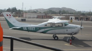 Our 'little' plane for our flight to view the Nazca Lines