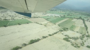 View from the 'little' plane - no Nazca Lines