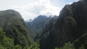 The Andes on the way to Machu Pichu